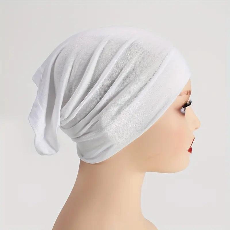 Undercap Stylish Inner Hijab Cap- White