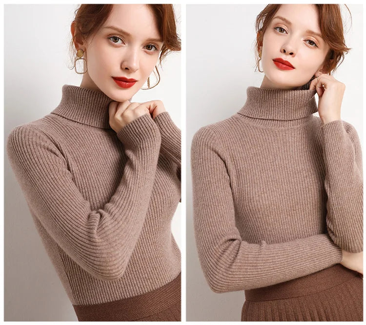 Cashmere  Knitted Soft Sweater