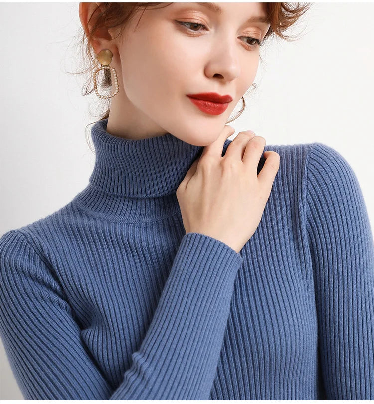 Cashmere  Knitted Soft Sweater