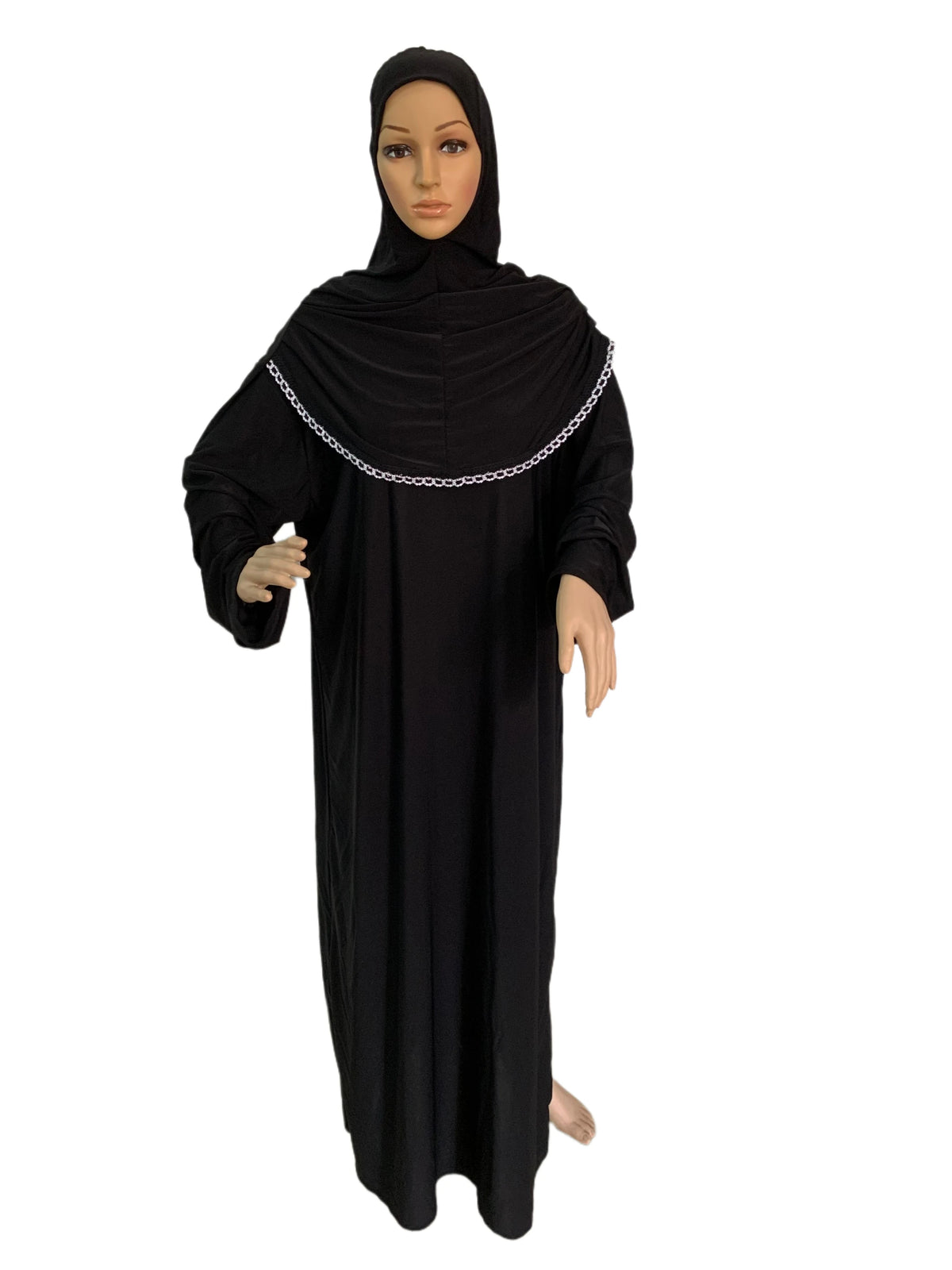 Prayer Abaya with Attached Hijab