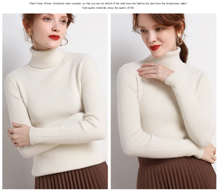 Cashmere  Knitted Soft Sweater