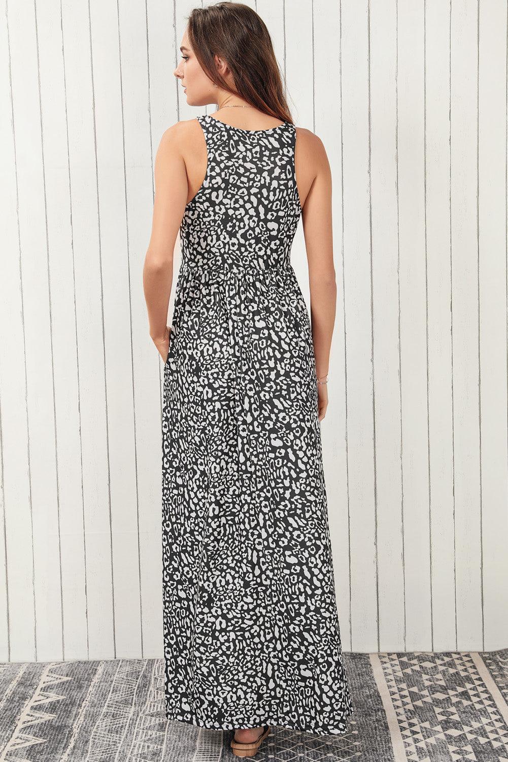 ANDRESD flocky dot dress グレー　L FLOCKY DOT DRESS - andresd_wordpress