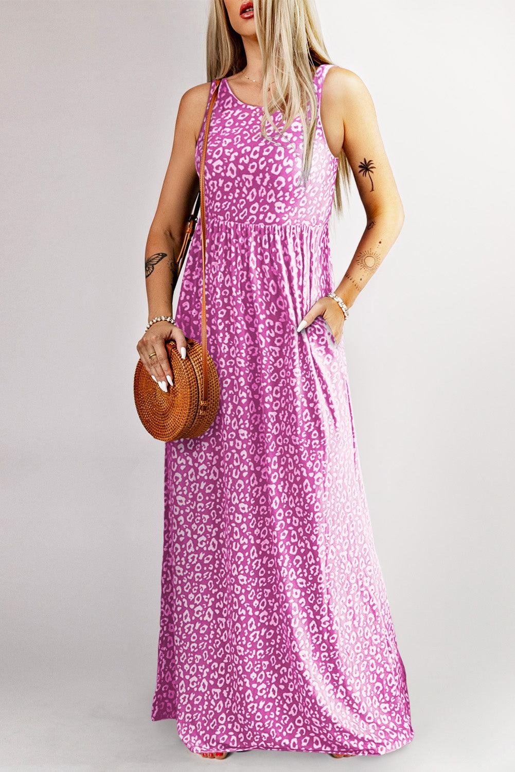 ワンピース Paddington Long Dress XS mauve beige 2024 New Arrival Beach Wear Long Sling Casual Lady Vestido