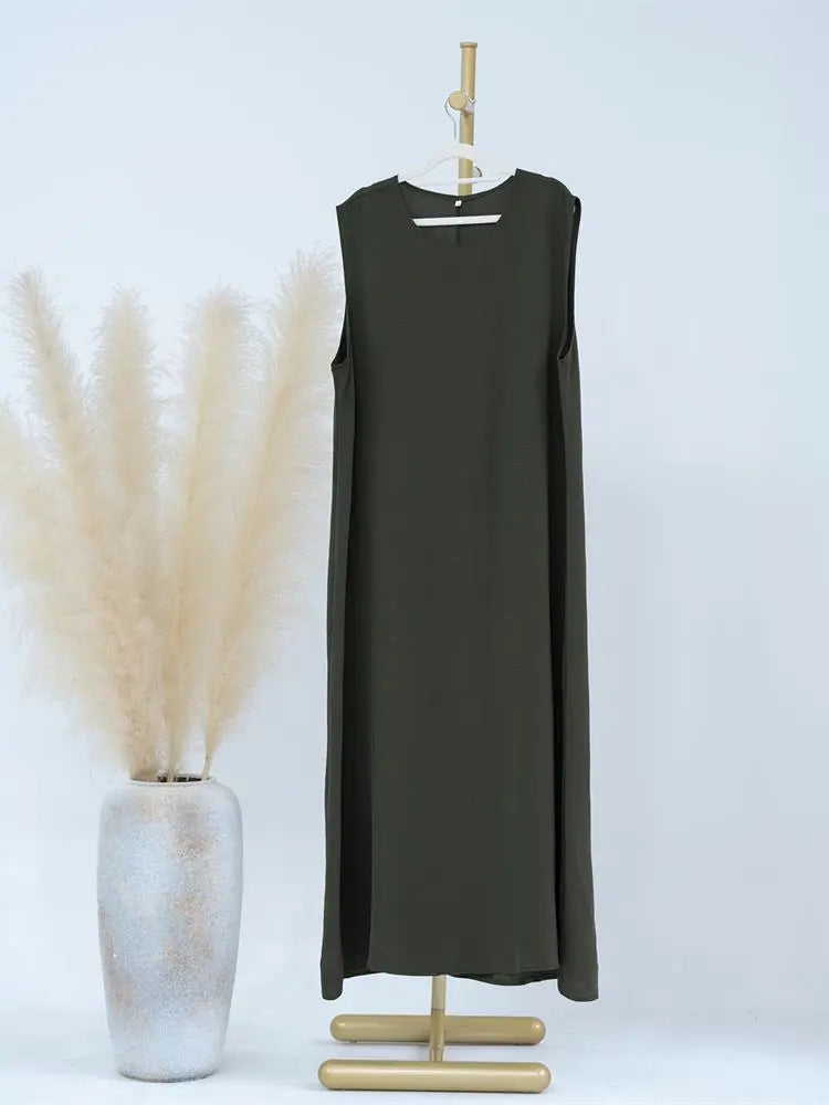 Sous la robe intérieure Abaya - 12 couleurs