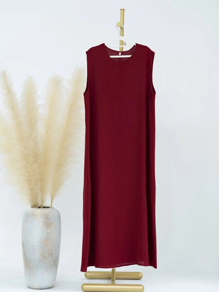 Sous la robe intérieure Abaya - 12 couleurs