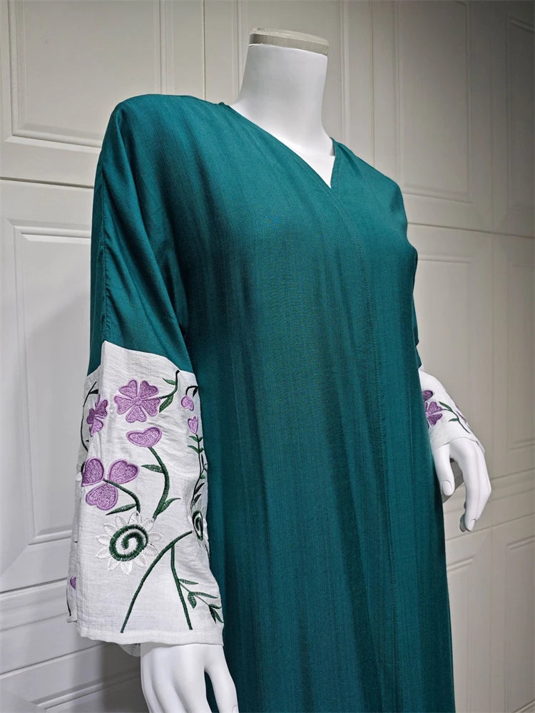 Elegant Open Kimono Abaya