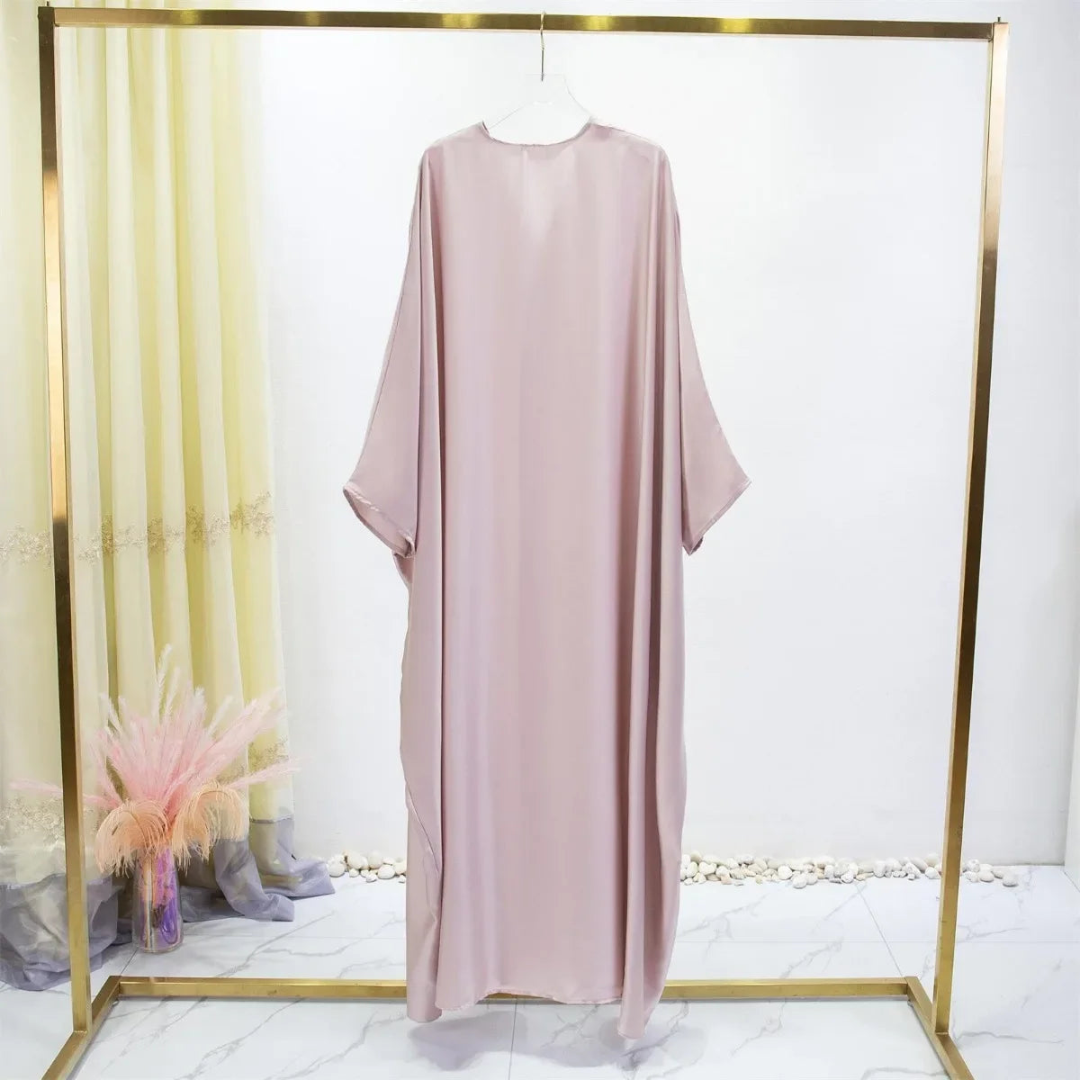 Open Front Abaya with inner dress