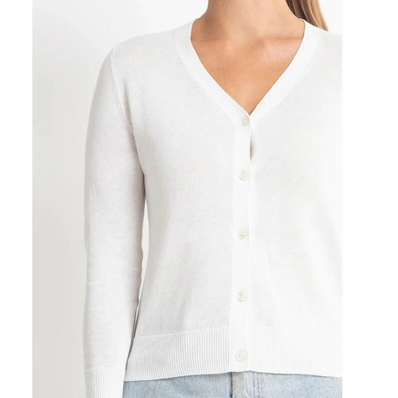 fashion cotton v neck sweater