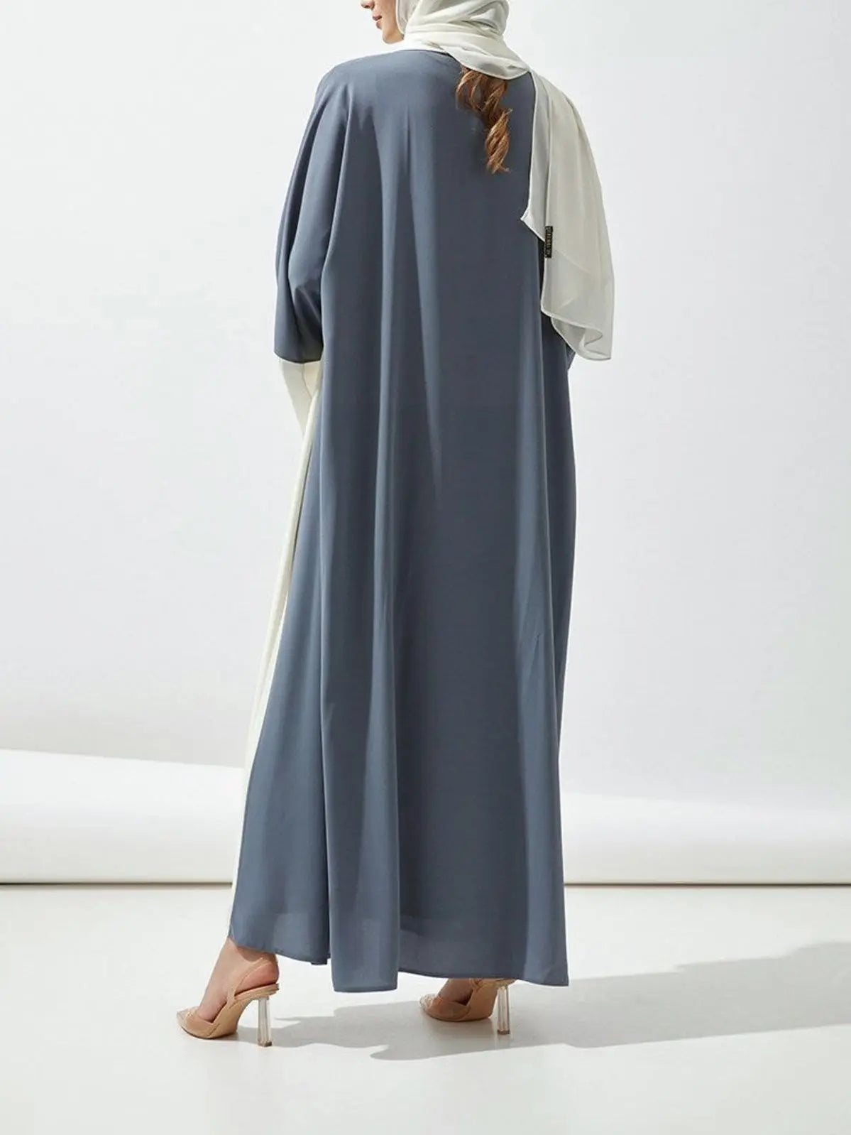 Long Sleeve Tunic Open Abaya