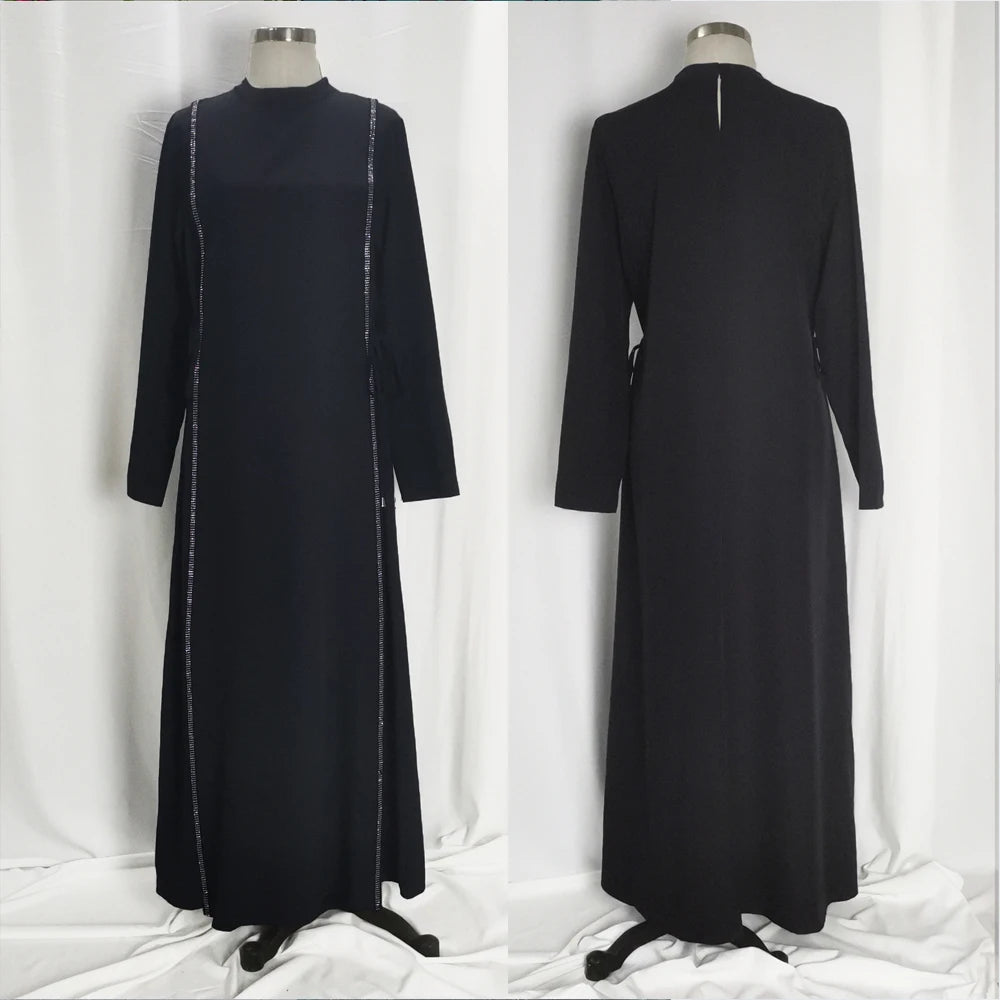 Black Abaya Dress for Eid for Muslim Women