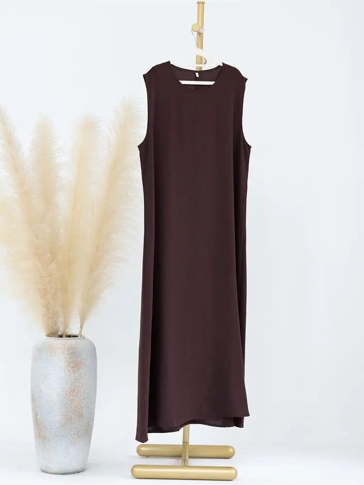 Sous la robe intérieure Abaya - 12 couleurs