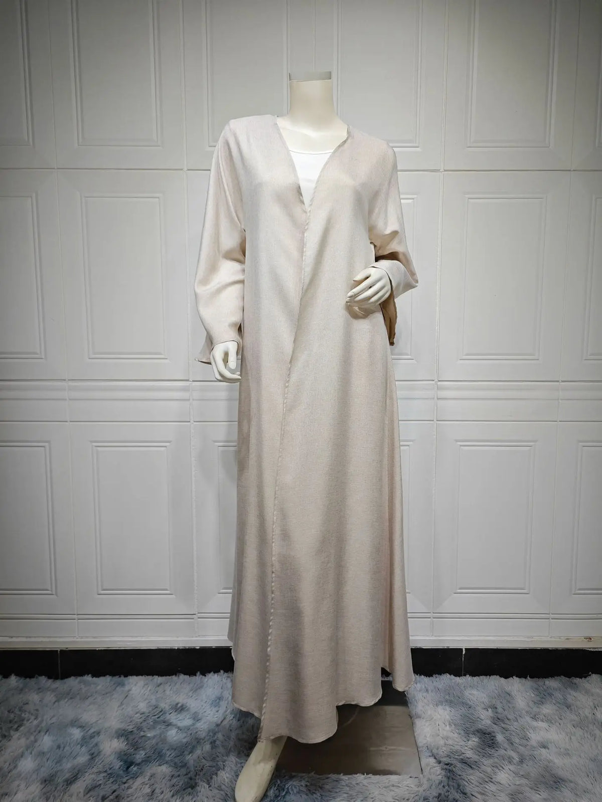 Solid Open Abayas