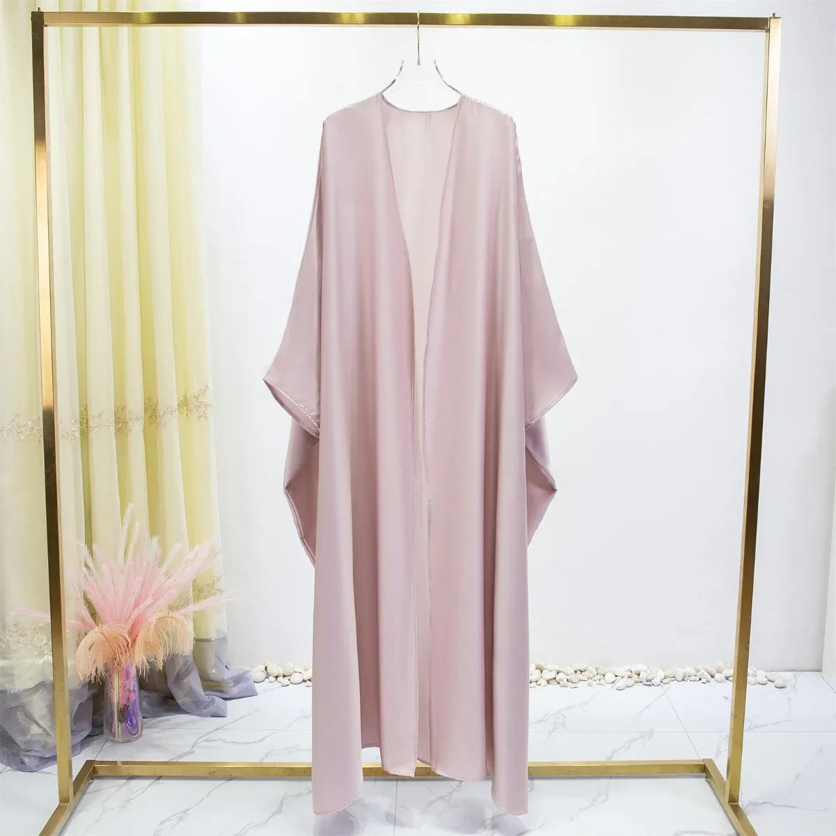 Open Front Abaya with inner dress