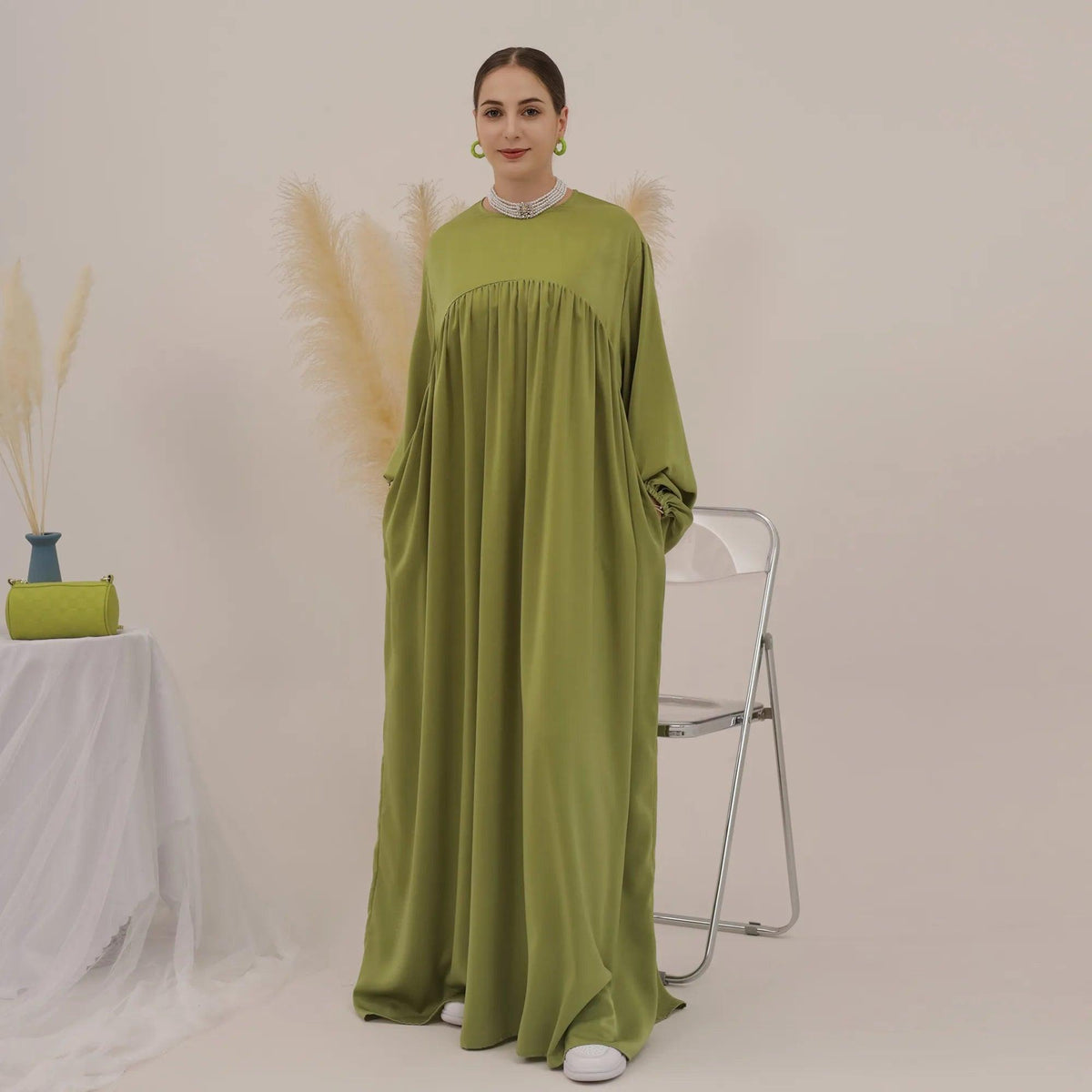 On sale - Abaya Muslim Dress - 11 Colours - Free shipping -