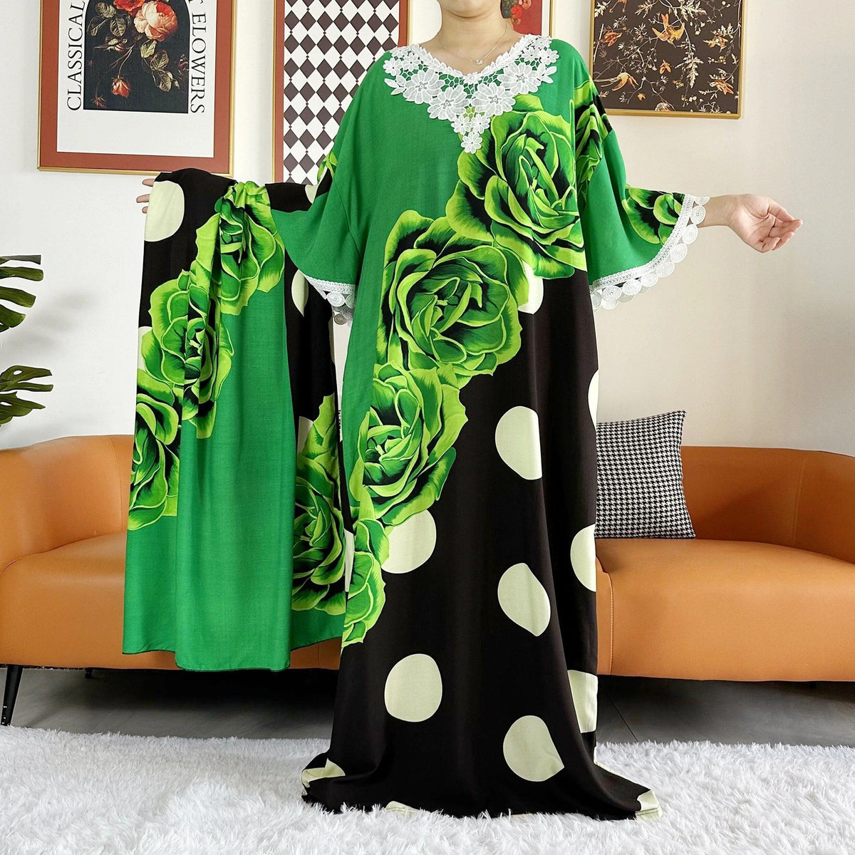 On sale - African Style Kaftan - 9 Colours - Free shipping -