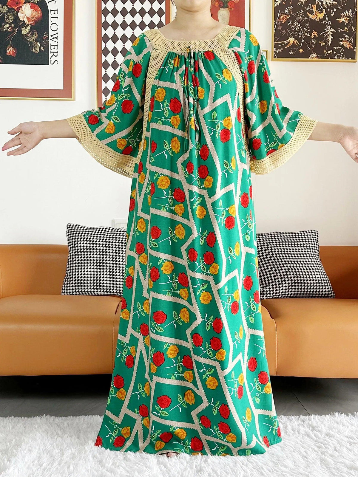 On sale - African Style Kaftan - 9 Colours - Free shipping -