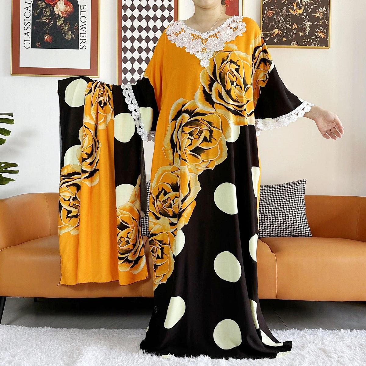 On sale - African Style Kaftan - 9 Colours - Free shipping -