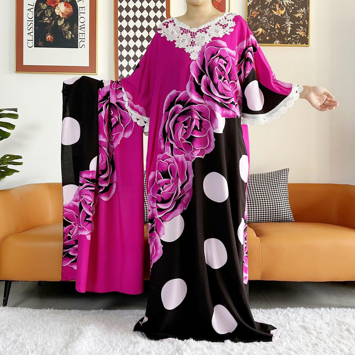 On sale - African Style Kaftan - 9 Colours - Free shipping -