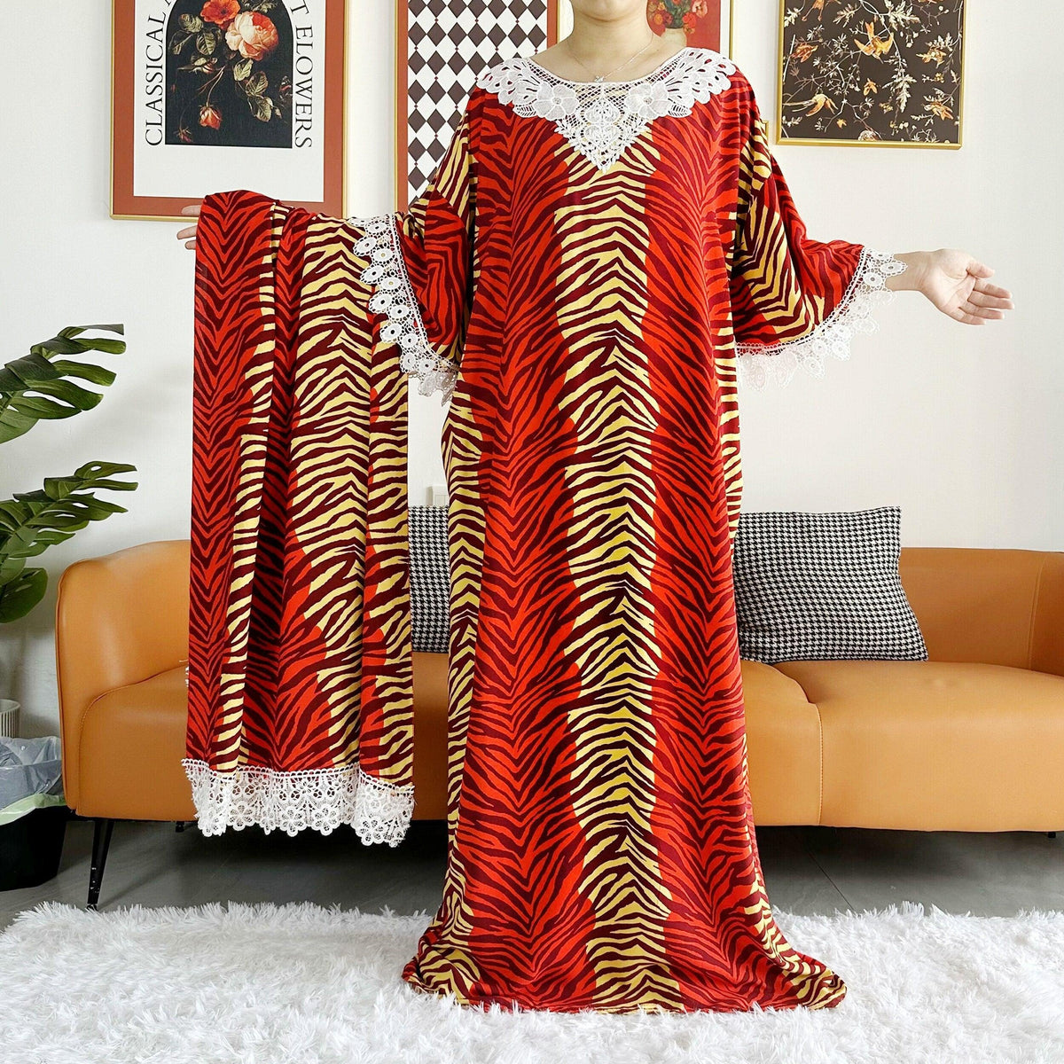 On sale - African Style Kaftan - 9 Colours - Free shipping -