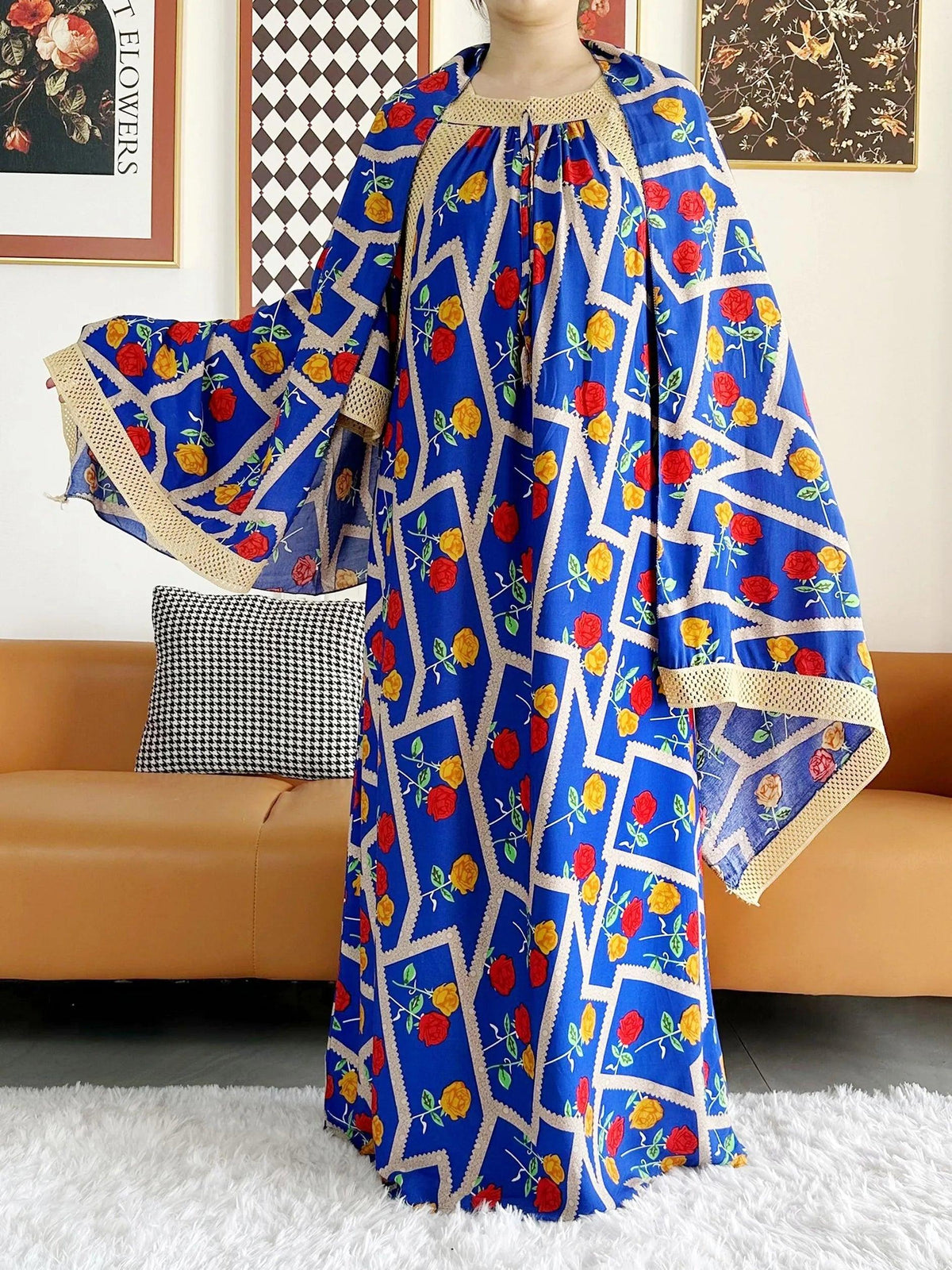 On sale - African Style Kaftan - 9 Colours - Free shipping -