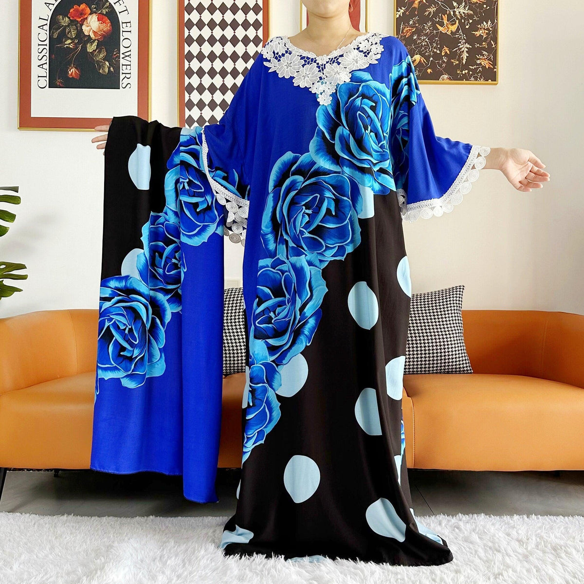 On sale - African Style Kaftan - 9 Colours - Free shipping -