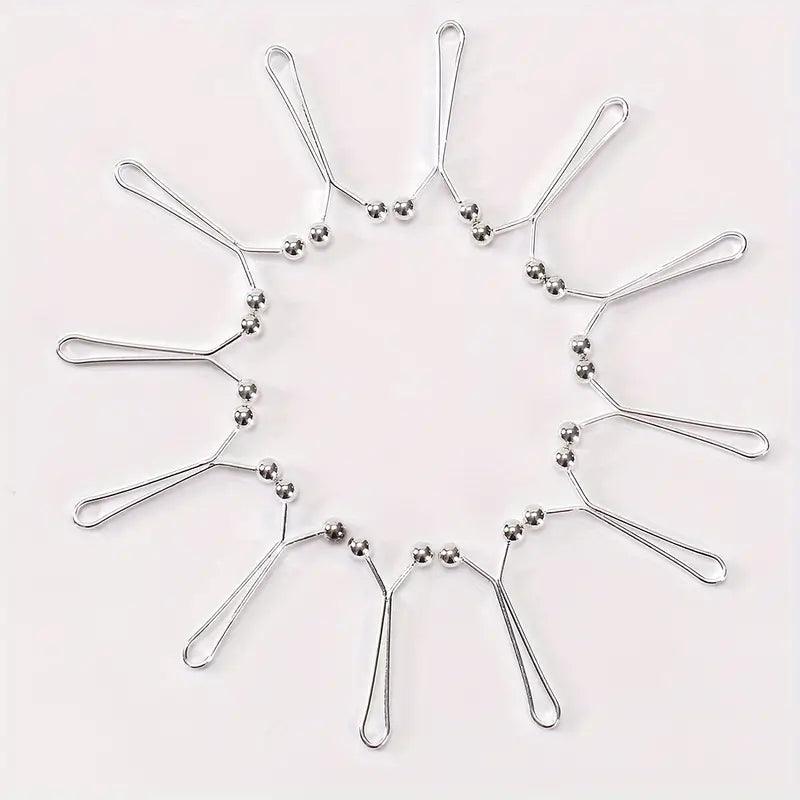 4/8/12 Pcs Basic Hijab Pins