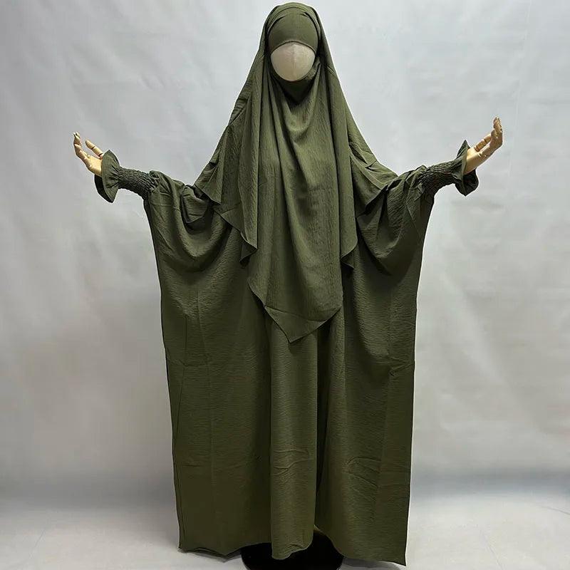 On sale - Butterfly Jilbab Prayer Abaya - Free shipping -