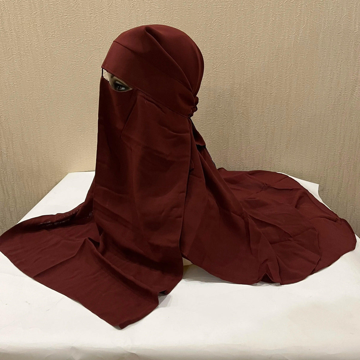 On sale - Chiffon Fabric Niqab - 7 Colour - Free shipping -