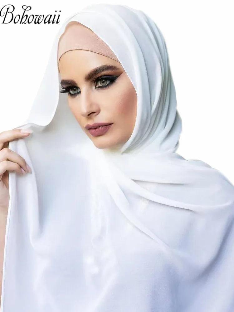 On sale - Chiffon Hijab Scarf Women - 14 Colours - Free