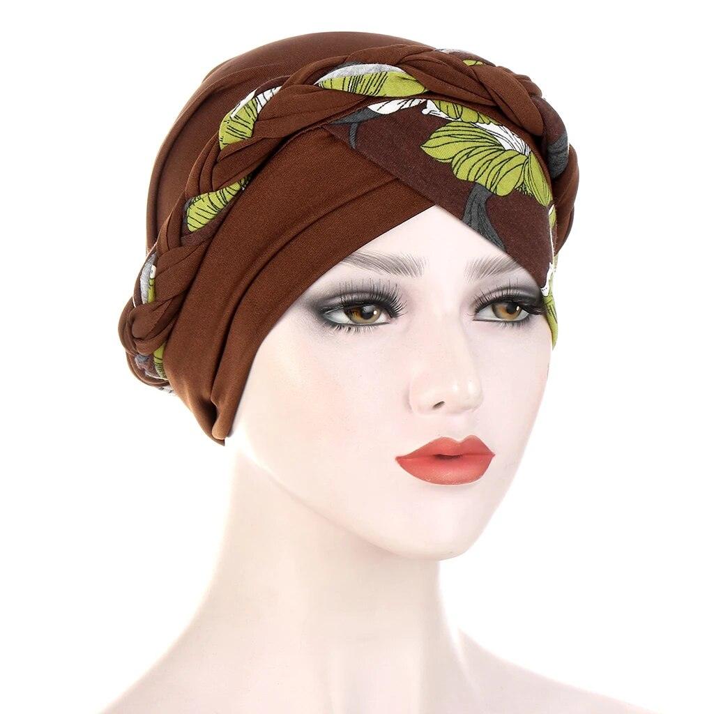 On sale - Cotton Floral Turban - 32 Colours - Free shipping