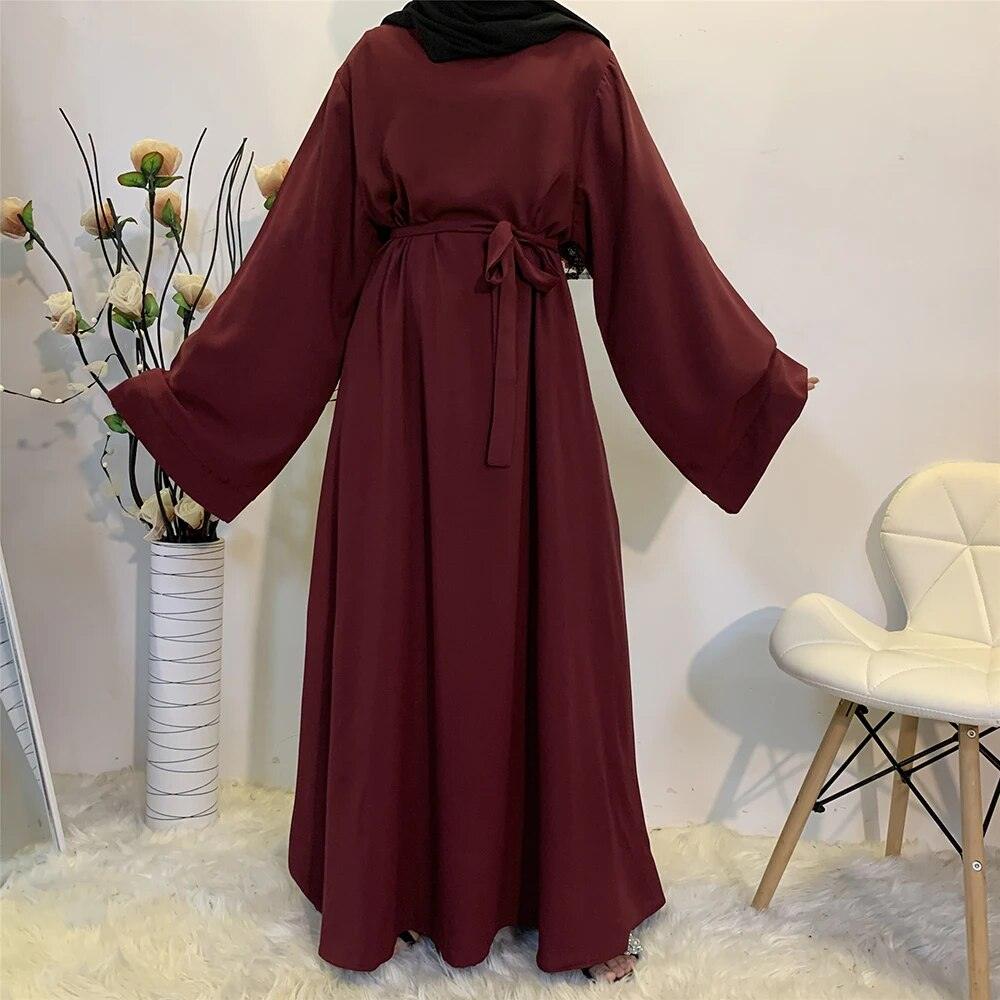 On sale - Dubai Style Hijab Dress - 15 Colours - Free