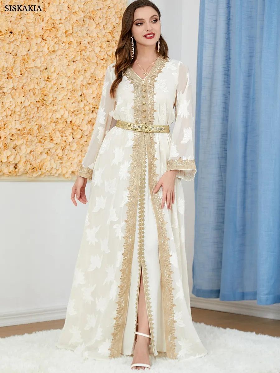 On sale - Elegant Casual Open Abaya Dresses - 4 Colours -