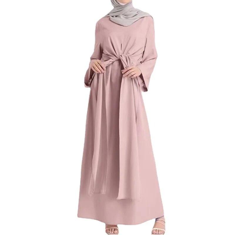 On sale - Elegant Modest Abaya Dress - 4 Colours - Free