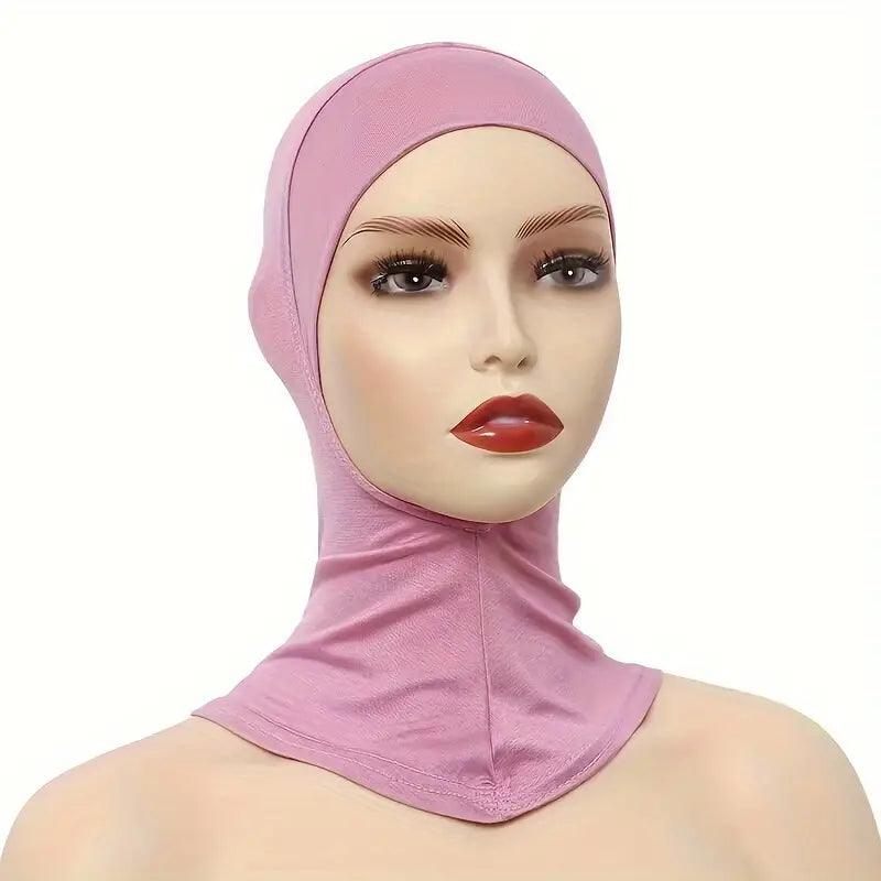 Soft Elastic Breathable Undercap for Muslim Women