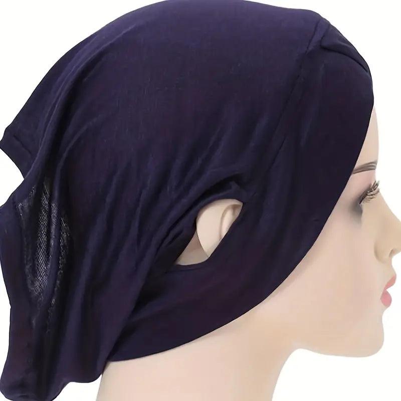 Comfortable and Stylish Hijab Cap- Black