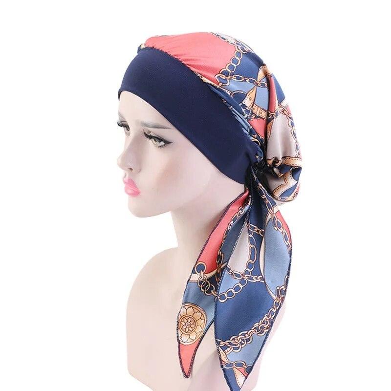 On sale - Floral Inner Hijab Shawl - 30 Colours - Free