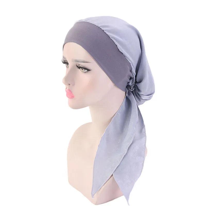 On sale - Floral Inner Hijab Shawl - 30 Colours - Free