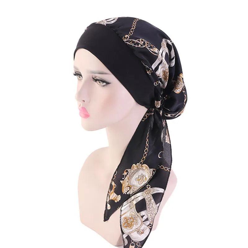 On sale - Floral Inner Hijab Shawl - 30 Colours - Free