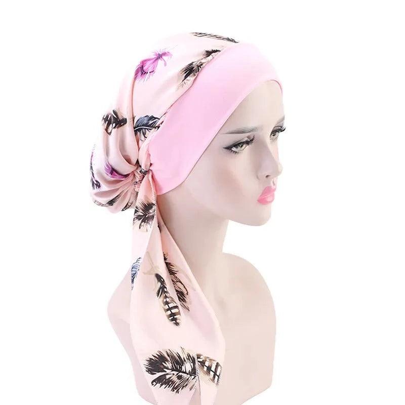 On sale - Floral Inner Hijab Shawl - 30 Colours - Free