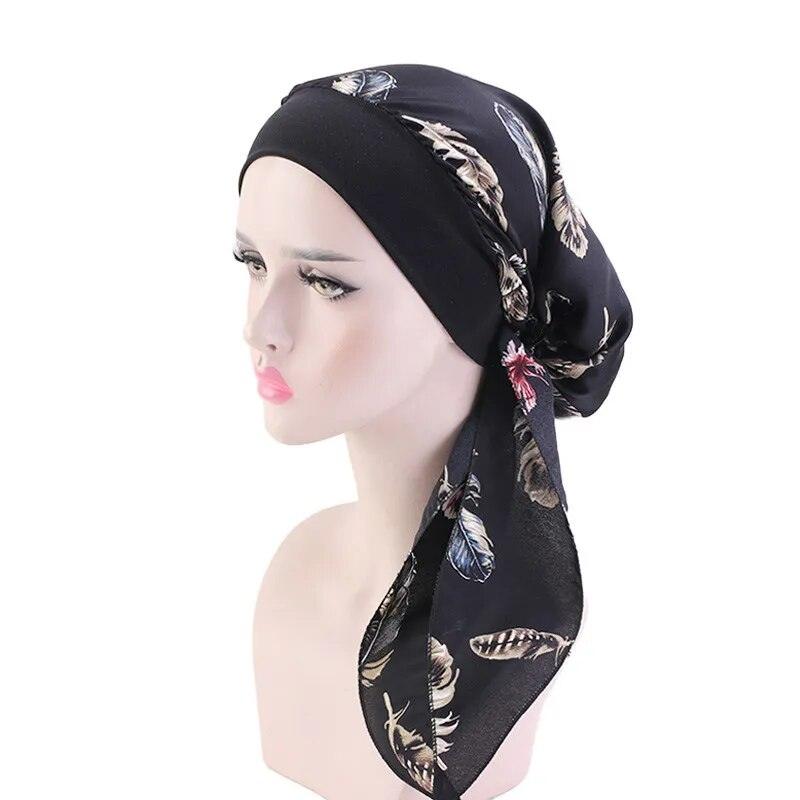 On sale - Floral Inner Hijab Shawl - 30 Colours - Free