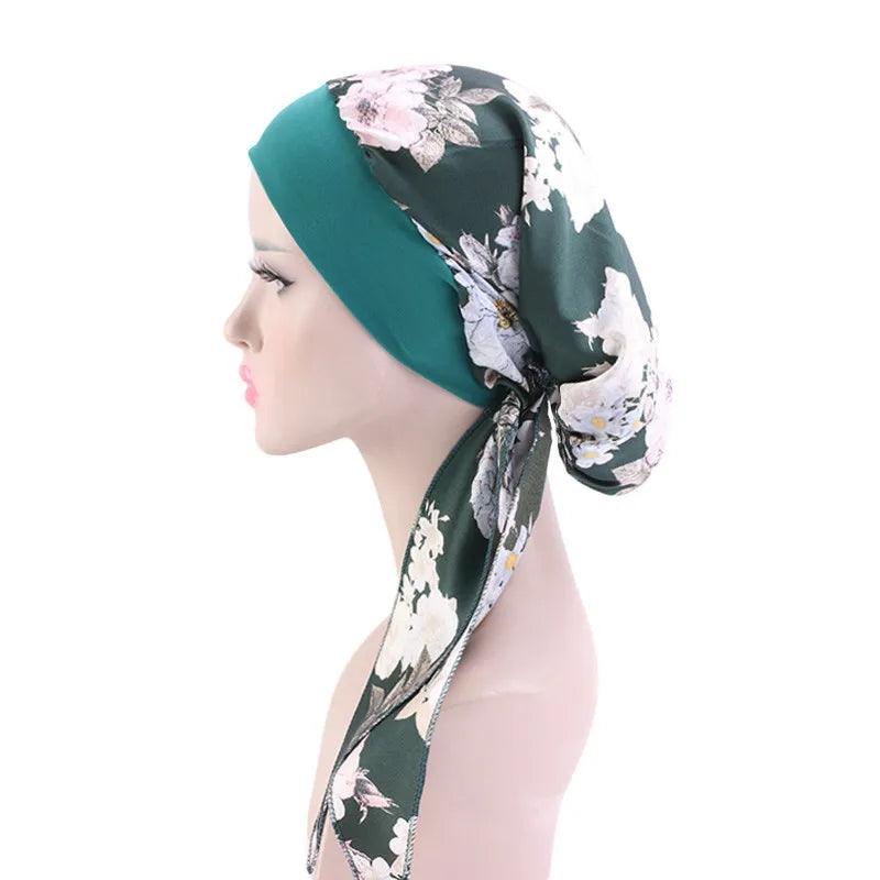 On sale - Floral Inner Hijab Shawl - 30 Colours - Free