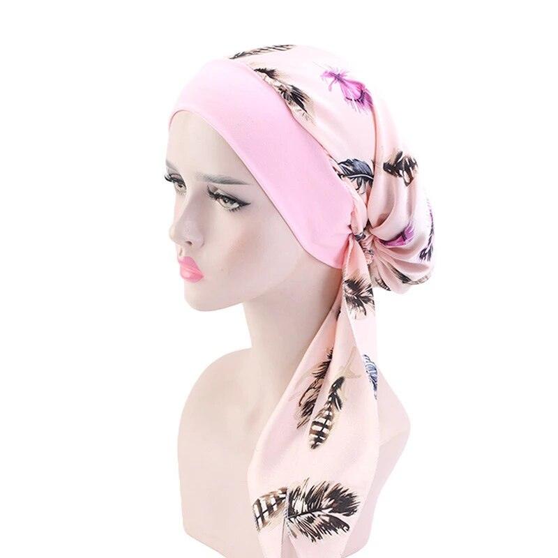 On sale - Floral Inner Hijab Shawl - 30 Colours - Free