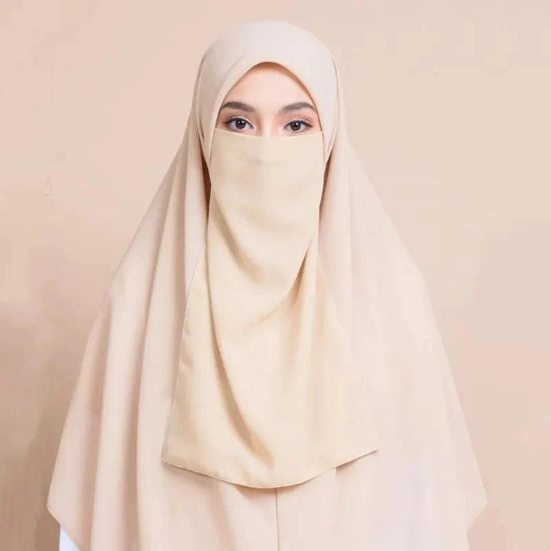 On sale - Headwear Niqab Muslim Women - 16 Colours - Free