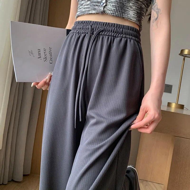 On sale - High Waist Modest Long Pants - 3 Colours - Free