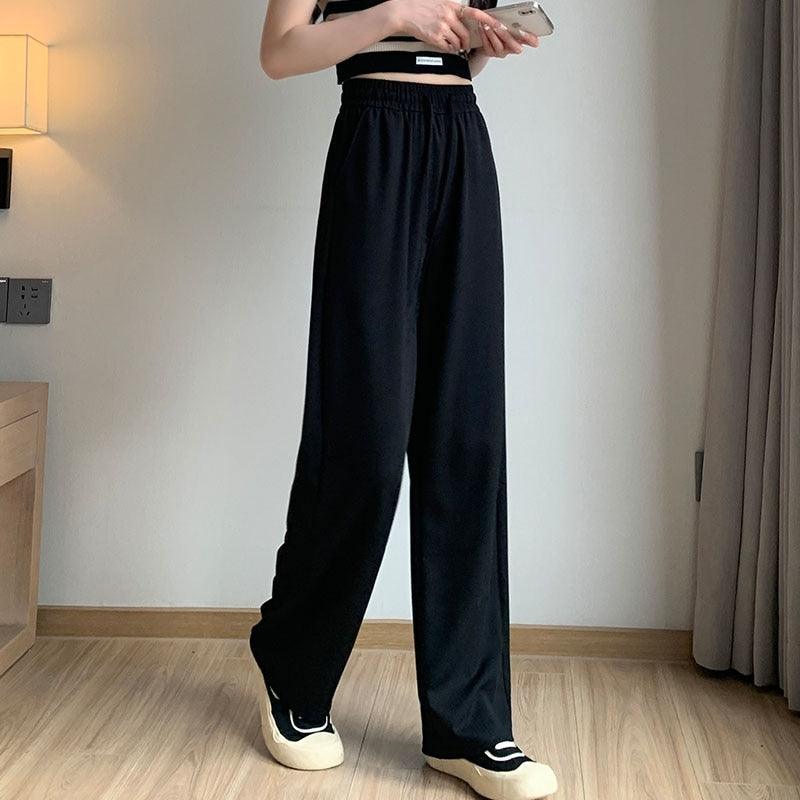 On sale - High Waist Modest Long Pants - 3 Colours - Free