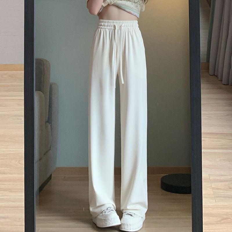 On sale - High Waist Modest Long Pants - 3 Colours - Free