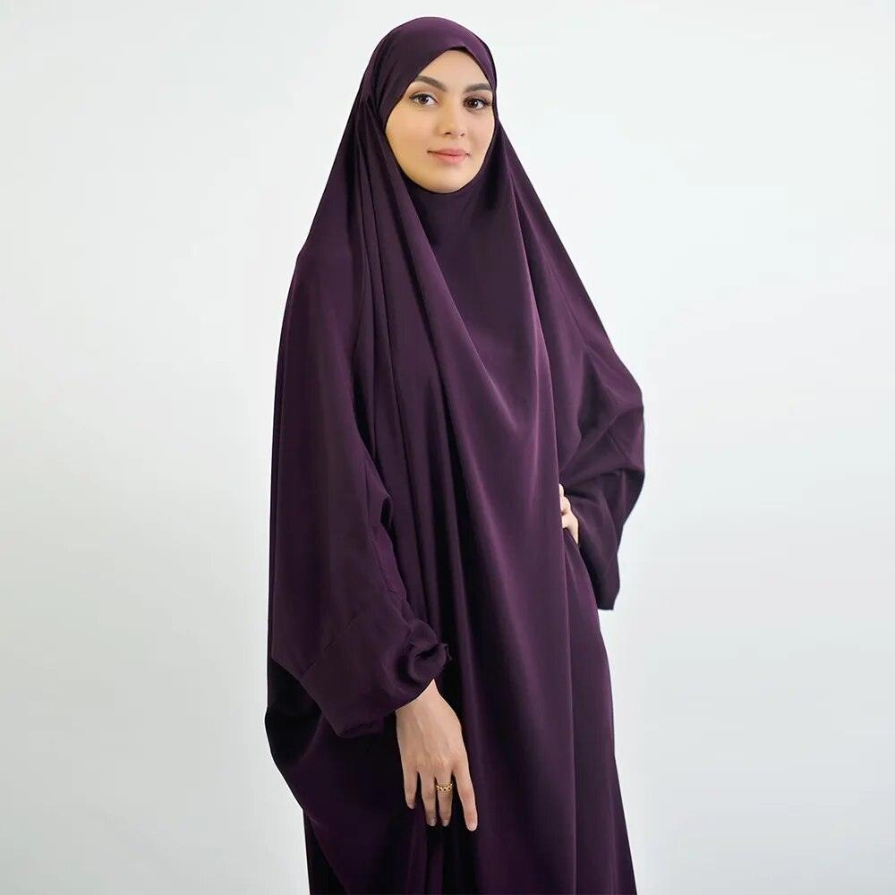 On sale - Hooded Plain Hijab - 10 Colours - Free shipping -