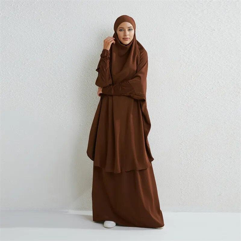 On sale - Islamic Jilbab Abaya Sets - 8 Colours - Free