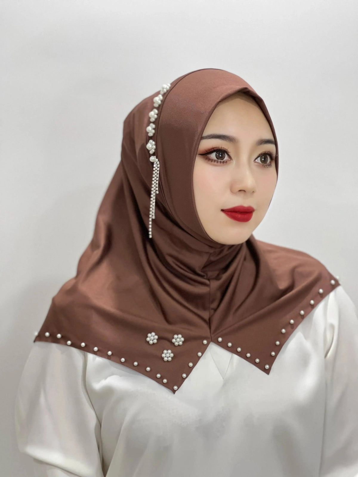 On sale - Islamic Tassel Hijab - 8 Colours - Free shipping -