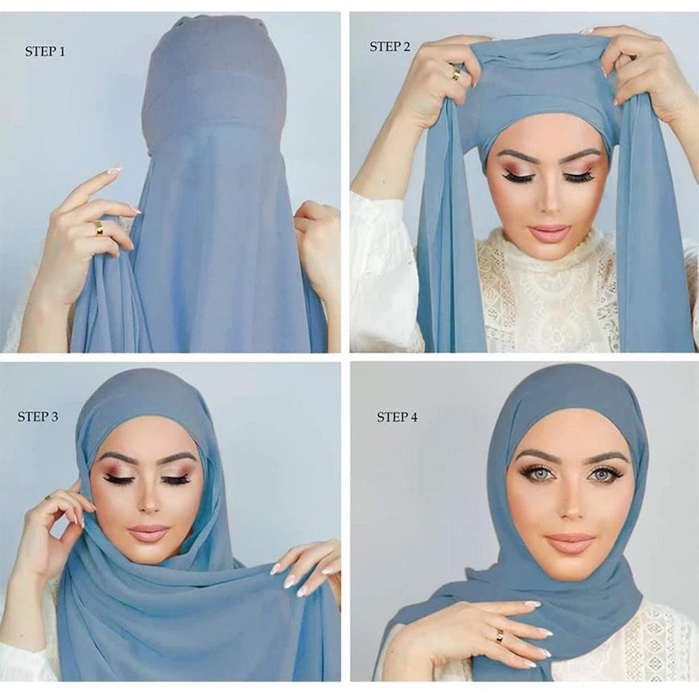On sale - Islamic Veil Hijab - 25 Colours - Free shipping -